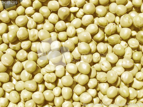 Image of Retro looking Peas
