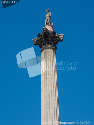 Image of Nelson Column in London