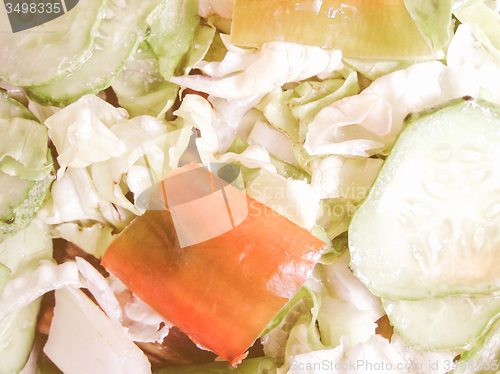 Image of Retro looking Salad picture