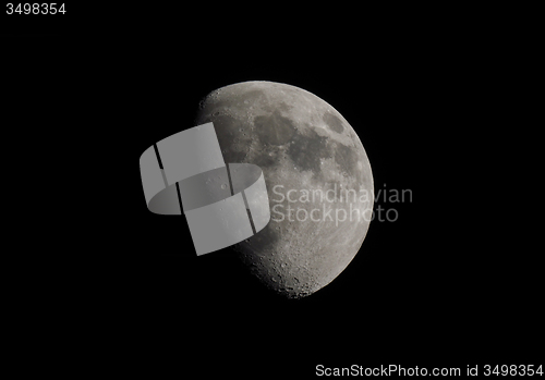 Image of Gibbous moon