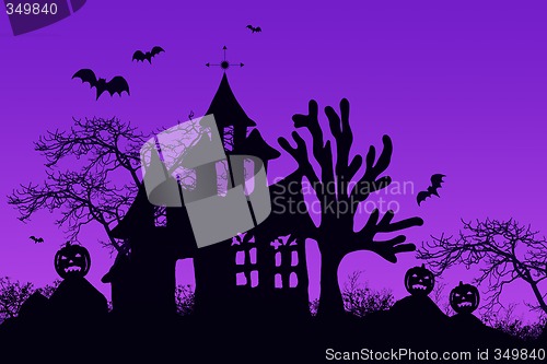 Image of Haunted halloween house