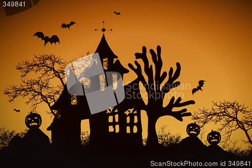 Image of Haunted halloween house