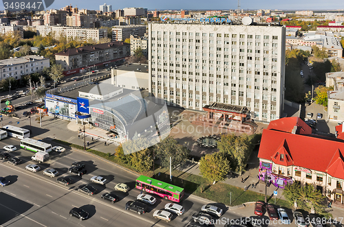 Image of Building of Transneft-Siberia. Tyumen. Russia