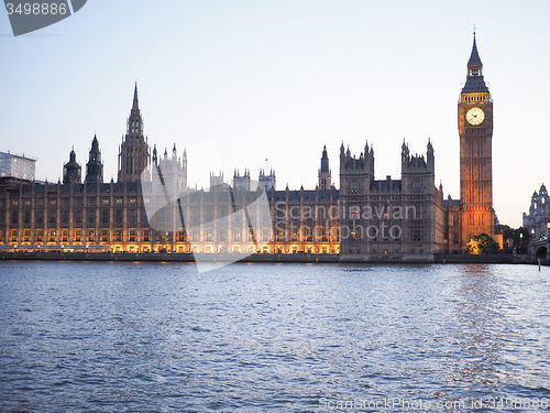 Image of Houses of Parliament in London