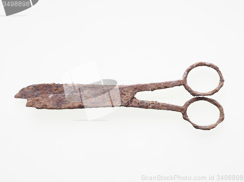 Image of Rusted scissors