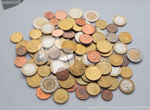 Image of Euro coins