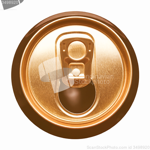 Image of Retro looking Beer can