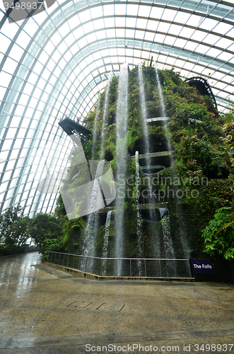 Image of Cloud Forest at Gardens by the Bay in Singapore