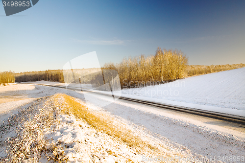 Image of  road winter