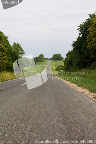 Image of  asphalted road  