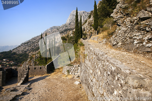 Image of ruins. Montenegro  