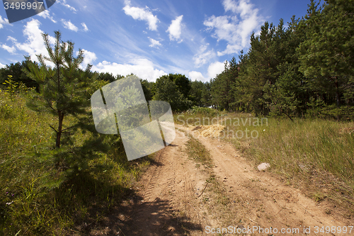 Image of the rural road  