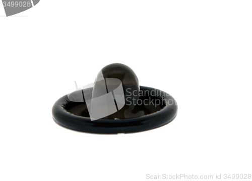 Image of Black condom