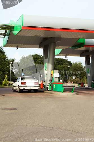 Image of fuel station