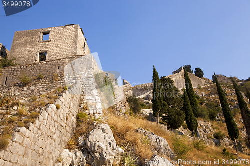 Image of ruins. Montenegro  