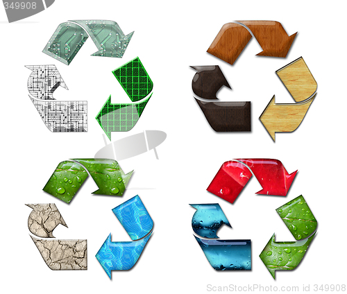 Image of Four recycles