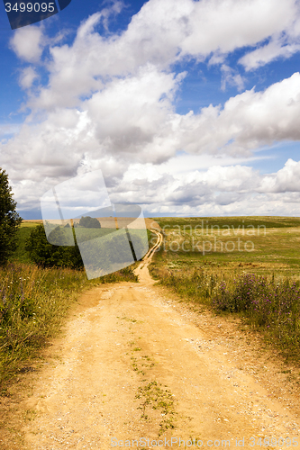 Image of the rural road  