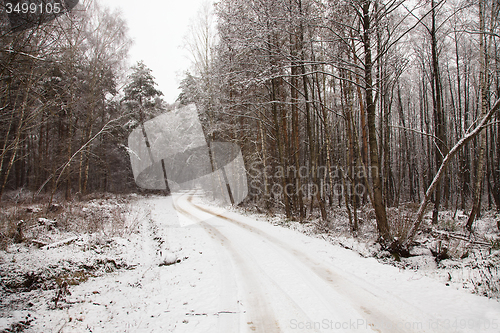 Image of  road winter