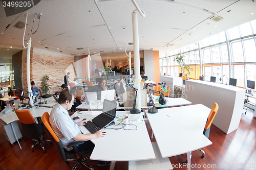 Image of startup business people group at office