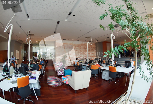 Image of startup business people group at office