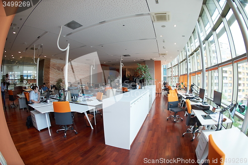 Image of startup business people group at office