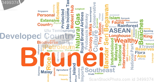 Image of Brunei background concept