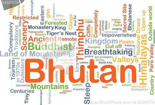 Image of Bhutan background concept