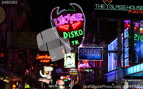 Image of walking street on December