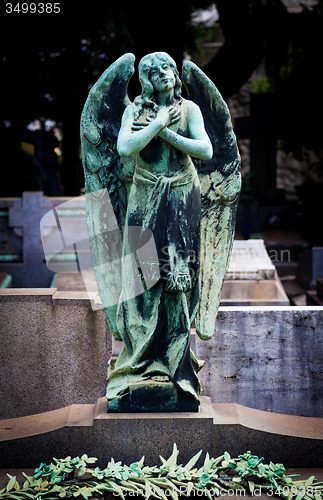 Image of Old Cemetery statue