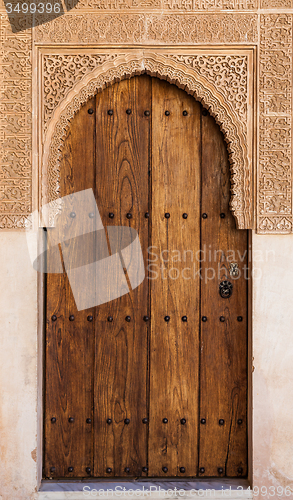 Image of Arabian Door in Alhambra