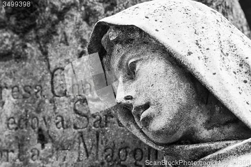 Image of Old Cemetery statue