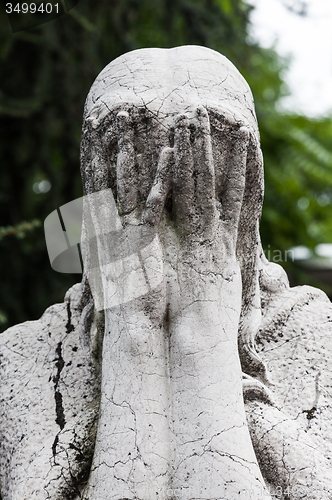 Image of Old Cemetery statue