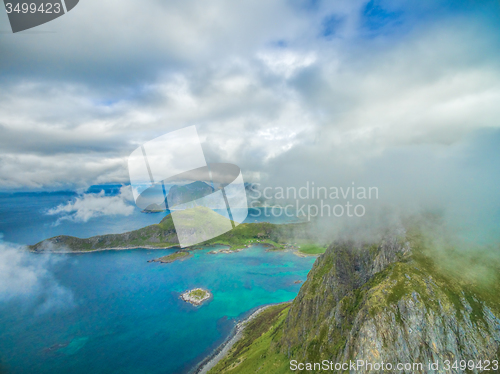 Image of Scenic view of Lofoten