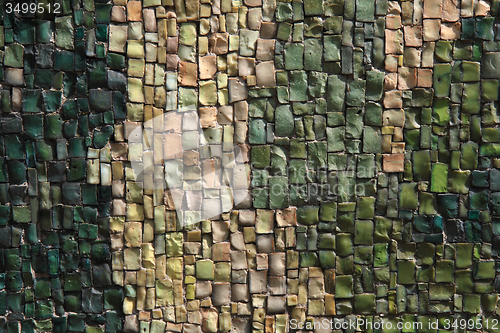 Image of small stones mosaic background \r\n