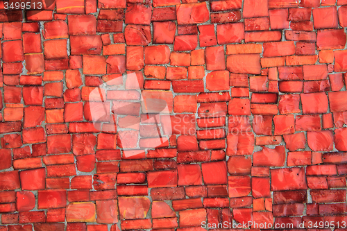 Image of small stones mosaic background \r\n