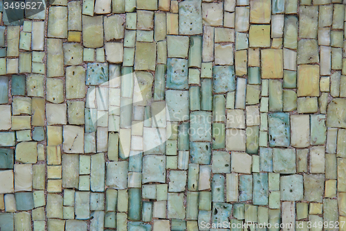 Image of small stones mosaic background \r\n