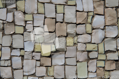 Image of small stones mosaic background \r\n