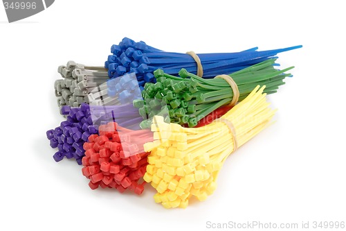 Image of Colorful Cable Ties