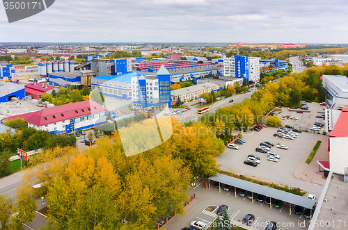 Image of Bird eye view on Tyumen House-building Company