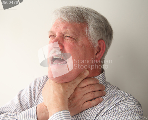 Image of choking man 