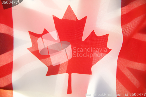 Image of flags of Canada and Great Britain