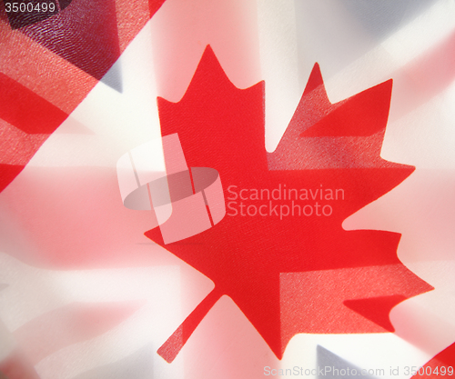 Image of flags of Canada and the UK