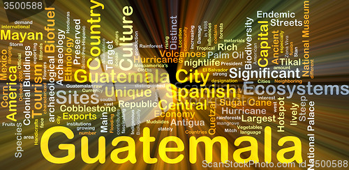 Image of Guatemala background concept glowing