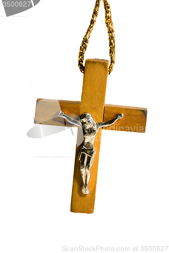 Image of wooden neck cross 