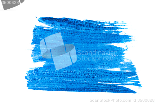 Image of blue stripes paint