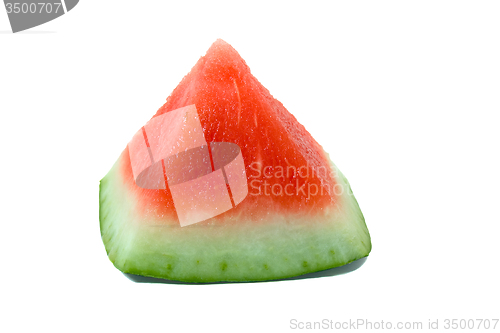 Image of red ripe watermelon 