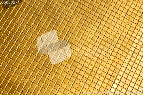Image of  abstract cross metal gold in the temple bangkok