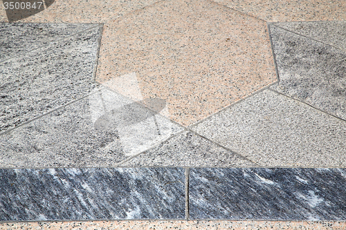 Image of villadosia street   pavement of a curch and marble