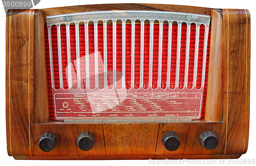 Image of Wooden Radio Tuner 