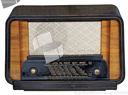 Image of Wooden Tuner Radio